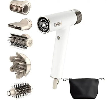 SHARK HD352UK SpeedStyle RapidGloss Finisher & High-Velocity Hair Dryer with Storage Bag - Silk -