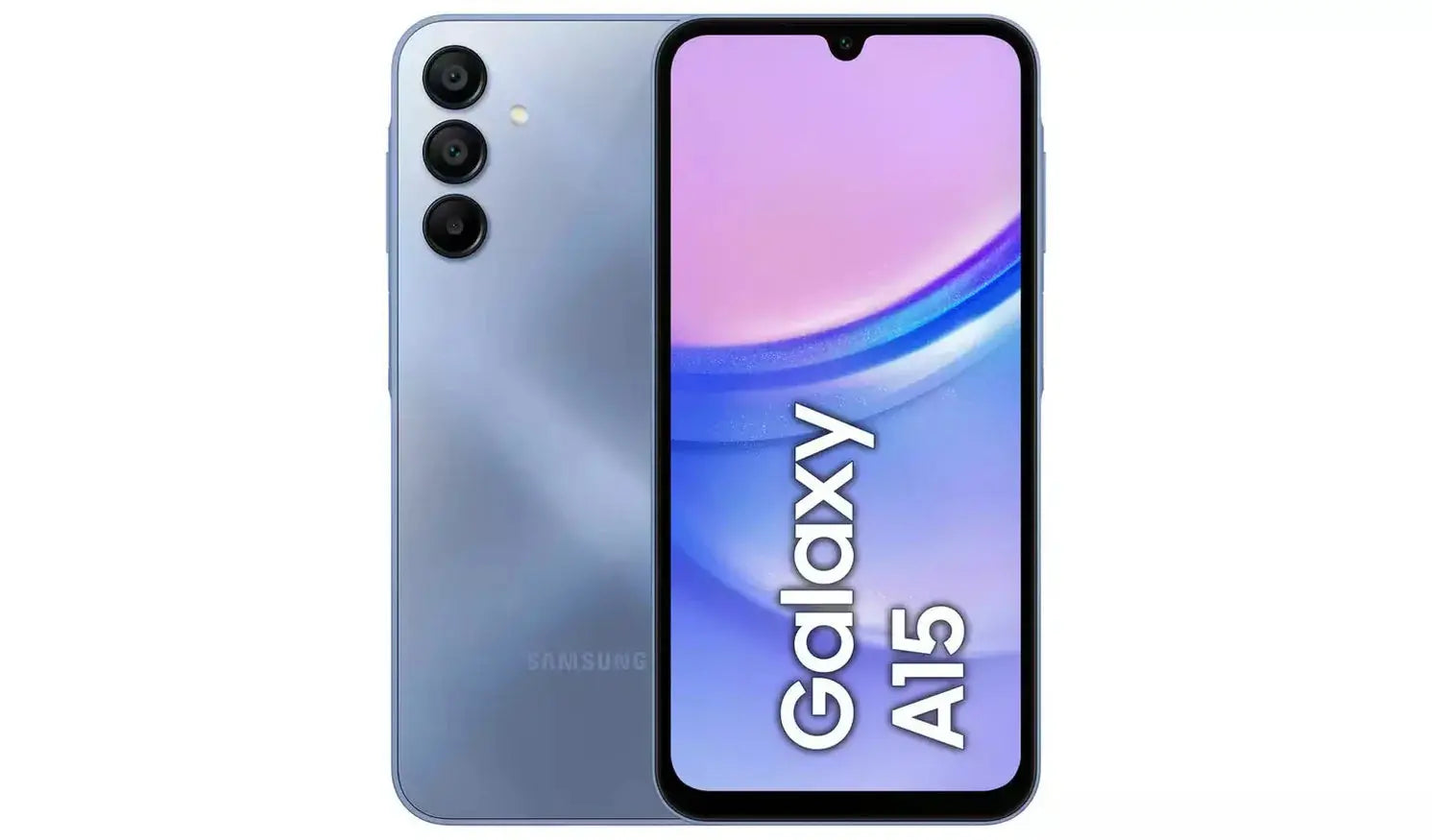 Samsung Galaxy A15 Blue & Black 6.5" 128GB 4G Unlocked & SIM Free Smartphone Samsung